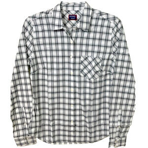 Untuckit Women's Women's Button Up Shirt Long Sleeve 100% Cotton Sz 2 UNTUCKit